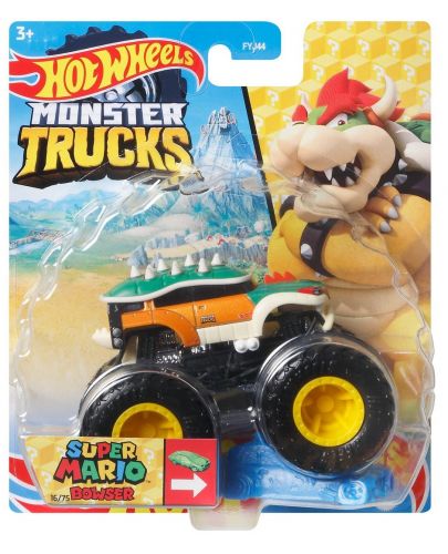 Бъги Hot Wheels Monster Trucks - Super Mario - 1